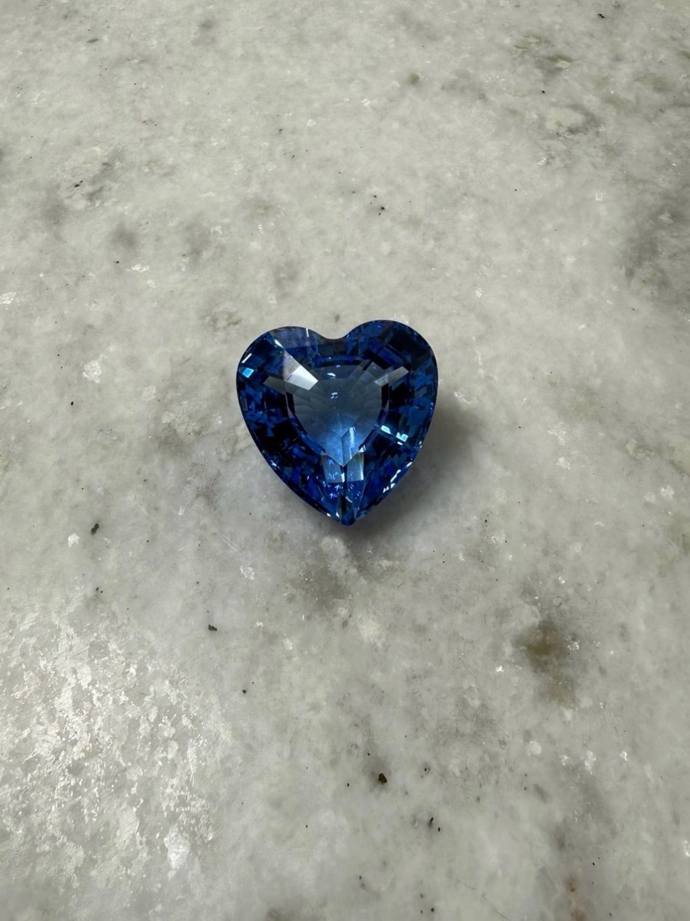 SCS Swarovski 1997 Pale Blue Heart Renewal Gift